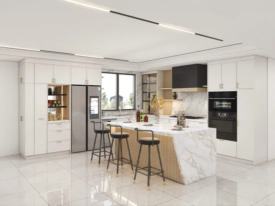 Spitzenkochmesser und Küchenmesser in den Größen 14