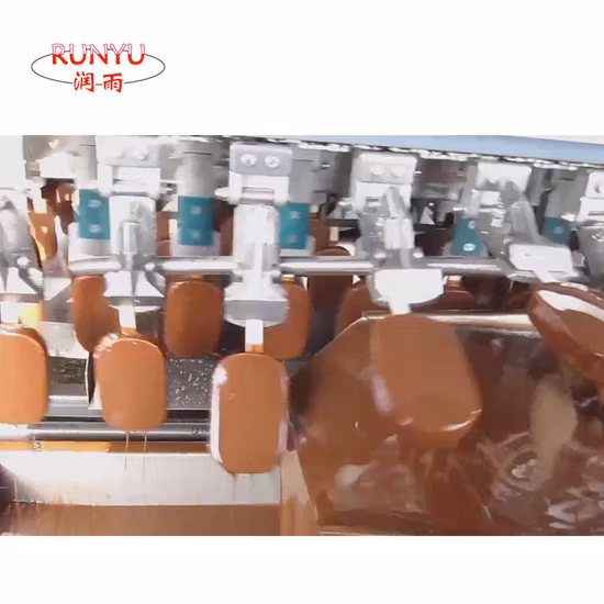 Spitzenverkaufte Eiscreme-Extrusionslinie/Gefrorener Tunnel 9000 Stück/Stunde