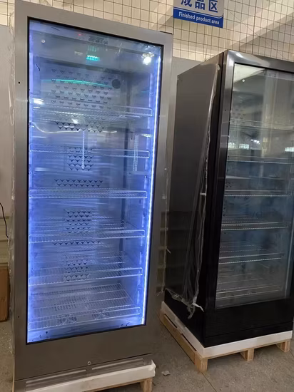 320L Kühlschrank mit großem Fassungsvermögen, Käse-Fleisch-Reifungsschrank, Salami-Steak-Ager, Trocken-Ager-Kühlschrank, Rindfleisch-Trockenreife-Kühlschrank, Fleisch-Ager